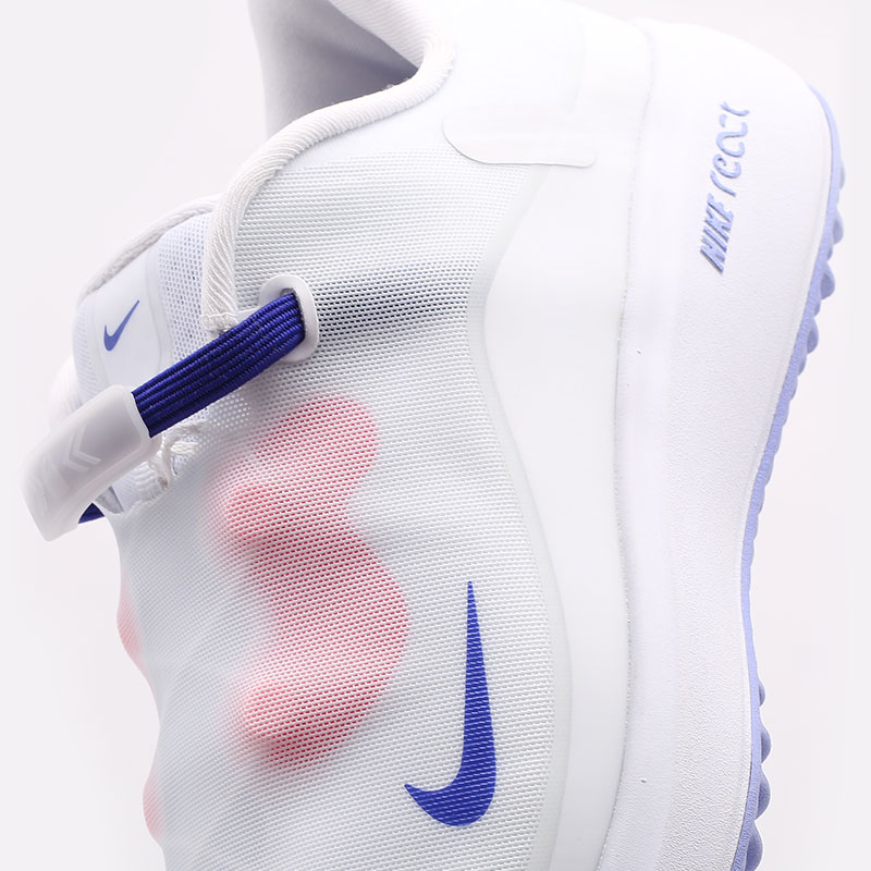 женские белые кроссовки Nike WMNS React Ace Tour CW3096-100 - цена, описание, фото 4